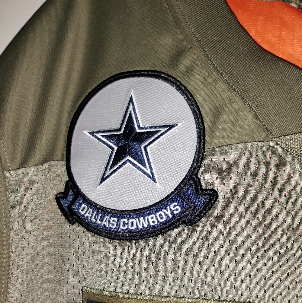 Nike Jersey Mens XXL Olive Green Salute To Service Dallas #55 - Picture 7 of 16